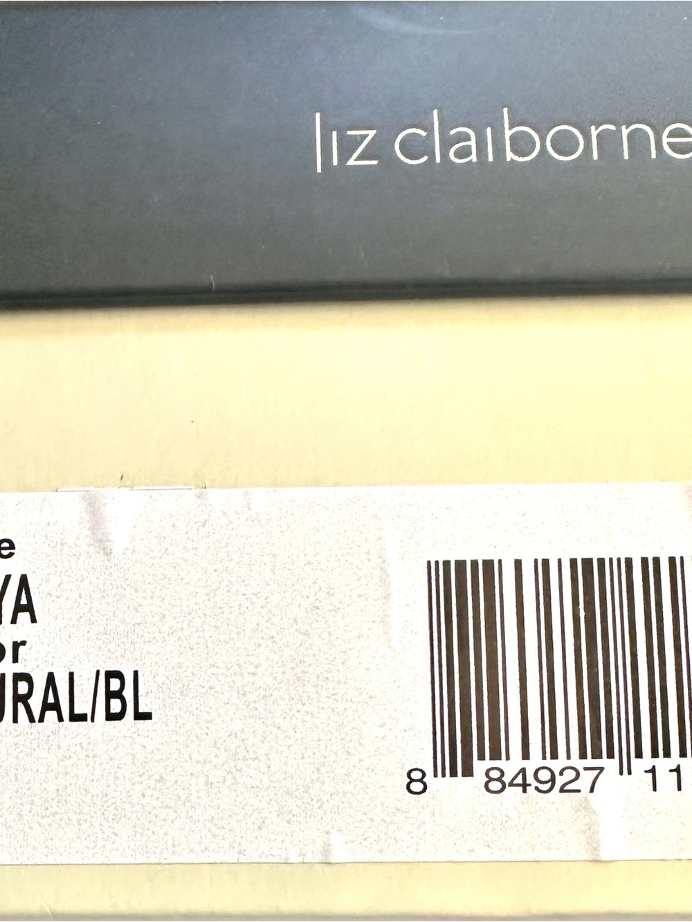 Liz Claiborne Aleya Raffia Ballet Flats Woven Coastal Natural Black Size 9M - Picture 9 of 9